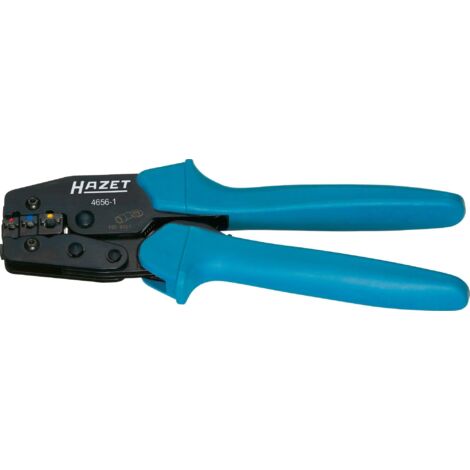 Hazet 4656-1 Pince à sertir pour cosses isolées, pour connecteurs de câbles isolés 0.5 à 6 mm² A667061 (1/4)