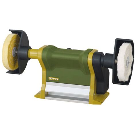 Proxxon – Polisseuse 27180 140 W – Ø disque 100 mm – Moteur DC à courant continu – Pour polissage tissus dur et souple (1/5)