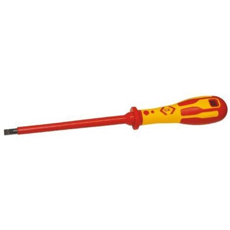 VDE Tournevis pour vis à fente C.K Dextro VDE T49144-035 Largeur de lame: 3.5 mm Longueur de la lame: 100 mm (1/3)