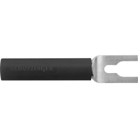 Schützinger LB 4-KS Ni / 9 / SW Fiche femelle de laboratoire noir 1 pc(s) Y150042 (1/2)