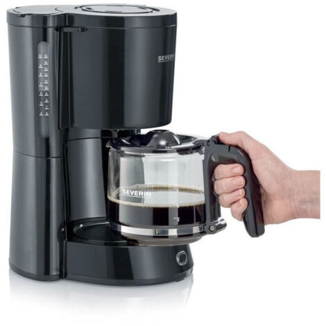 Machine a Cafe - Cafetiere Electrique Filtre SEVERIN KA4815 - Noir - 1000 W - 1,4 L - Jusqu'a 10 tasses (1/5)