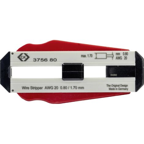 Dénudeur de fil C.K T3756 80 adapté pour Fils en PVC, Fils PTFE 0.80 mm (max) C56029 (1/4)