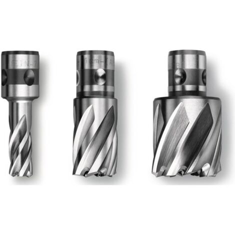 Fein – Carotteuse HSS Nova 50 avec prise QuickIN – Diamètre 12 mm – Profondeur 50 mm – Acier à haute vitesse – 63133119052 - FEIN 1 X HSS (1/6)