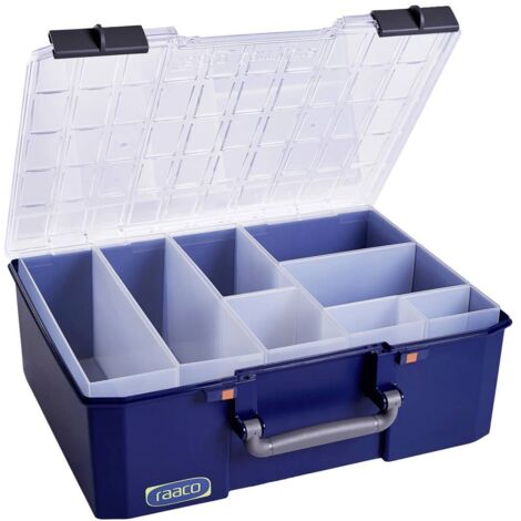 raaco CarryLite 150 5x10-8 Coffret de rangement (l x H x P) 413 x 147 x 330 mm Contenu 1 pc(s)