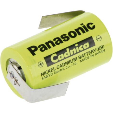 Pile rechargeable spéciale LR6 (AA) cosses à souder en Z NiCd Panasonic AA  ZLF 1.2 V 700 mAh