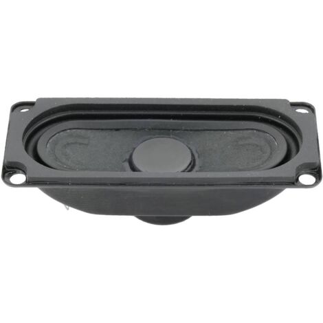 Visaton SC 3.7 ND WP - 8 Ohm 2.8 pouces 7 cm Haut-parleur large bande 3 W 8 Ω noir ovale