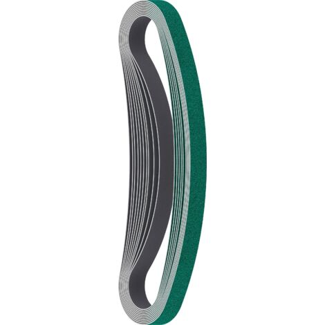 Bosch – Bande abrasive de ponceuse 2608608Y46 – Grain 40 – Dimensions 457 mm x 13 mm – Lot de 10 pièces – Pour ponçage acier inoxydable - MM 10 PC (1/10)