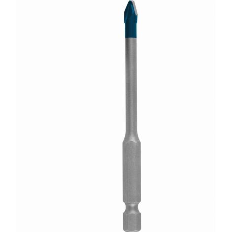 Bosch – Foret béton 5mm – Longueur 90mm – Emmanchement hexagonal – Technologie carbure pour perçage de carreaux résistants