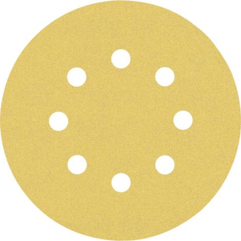 Bosch Accessories EXPERT C470 2608900912 Feuille abrasive pour ponceuse excentrique perforé Grain 120 (Ø) 125 mm 50 pc(
