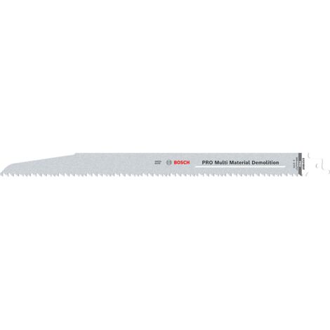 Lame de scie-sabre S 1210 VF, Heavy for Wood and Metal, lot de 5 Bosch Accessories 2608657612 Longueur lame de scie 300
