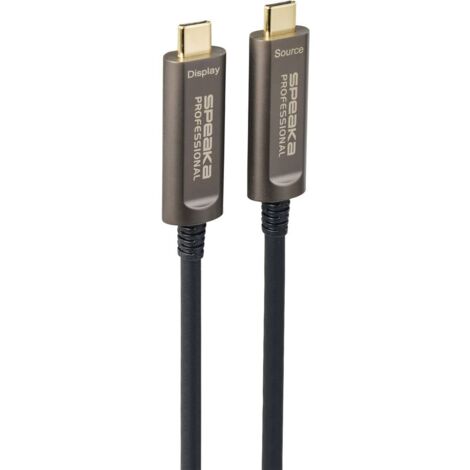 Câbles vidéo LINDY - Câble HDMI - 50 m - cuivre hybride blindé/fibre  optique - noir - rond, support 4K
