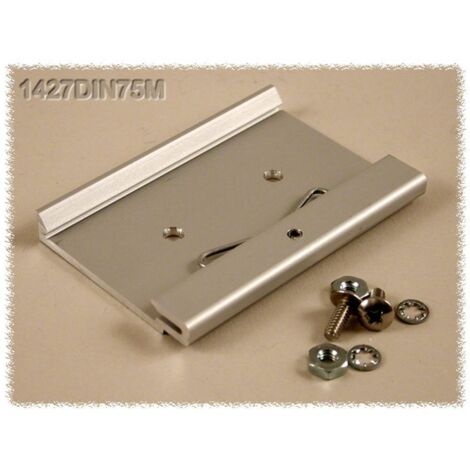 Clip DIN Hammond Electronics 1427DIN75M pour montage sur rail 1 pc(s) W63061 (1/2)