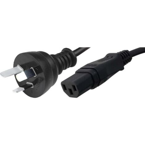 HAWA 1008256 appareils IEC Câble de raccordement noir 2.00 m (1/2)