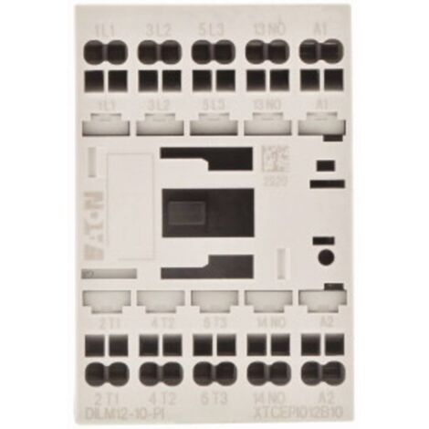 Eaton DILM12-10(230V50HZ,240V60HZ)-PI Contacteur de puissance 3 NO (T) 5.5 kW 12 A 1 pc(s) W064232 (1/3)