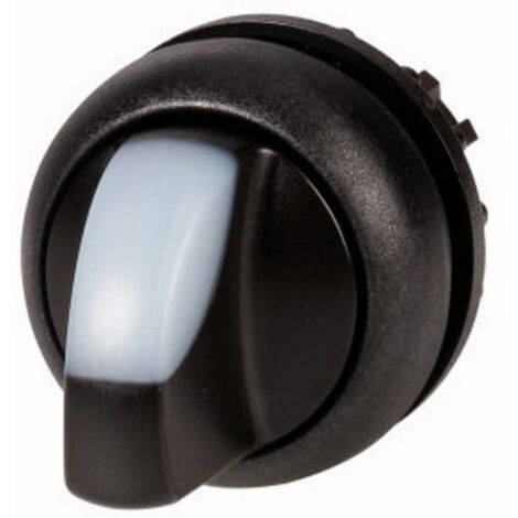Eaton 216834 M22S-WLK3-W Bouton sélecteur collerette plastique levier noir 1 pc(s) (1/2)
