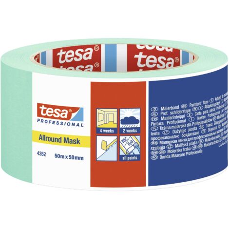 tesa ALLROUND MASK 04352-00004-00 Bande de masquage menthe (L x l) 50 m x 50 mm 1 pc(s) (1/5)