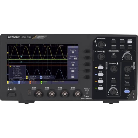 Oscilloscope Numérique DSO-TC4 10MHz - Testeur Composants 3 En 1, écran 2,8", Portable électronique