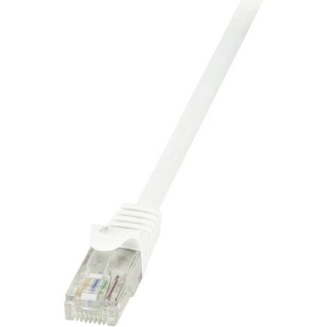 Câble Ethernet RJ45 CAT6 3m blanc Simon