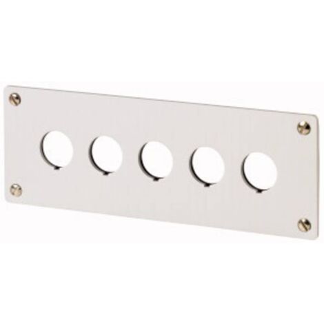 Eaton M22-E5 216546 Installation frame 5 emplacements (Ø x H) 22 mm x 72 mm gris 1 pc(s) (1/3)