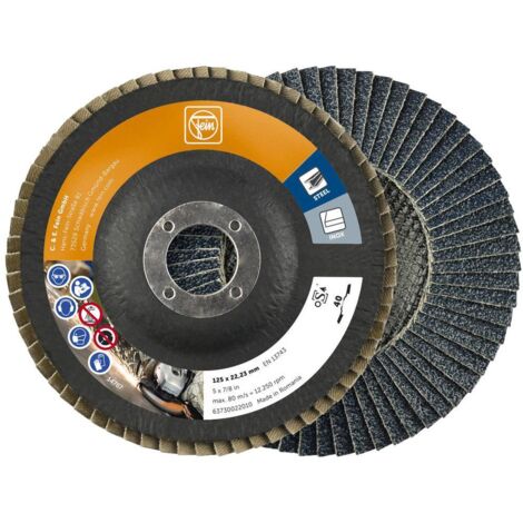 Fein 63730022010 Disque à surfacer à lamelles Diamètre 125 mm Grain=40 10 pc(s) (1/2)