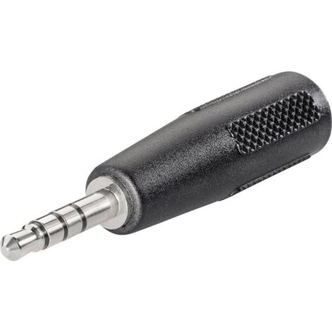 Adaptateur jack BKL Electronic 1102054 Jack mâle 3.5 mm - Jack femelle 3.5 mm stéréo 1 pc(s) (1/3)