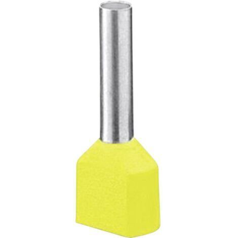 Embout double d'extrémité de câble Phoenix Contact AI-TWIN 2X 1,5 -10 BK 3201534 1.5 mm² x 10 mm partiellement isolé no (1/2)