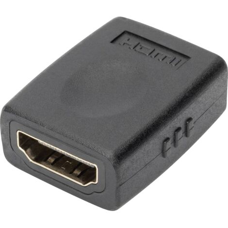 Adaptateur HDMI Digitus AK-330500-000-S [1x HDMI femelle - 1x HDMI femelle] noir X46597 (1/2)