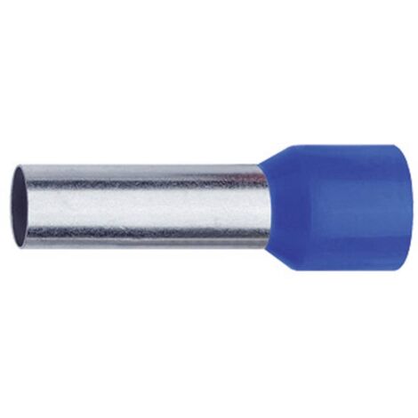 Embout simple d'extrémité de câble Klauke 48020 50 mm² x 20 mm partiellement isolé bleu 50 pc(s) (1/2)