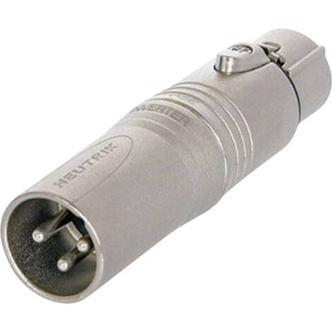 Adaptateur XLR Neutrik NA3M5F XLR mâle - XLR femelle 1 pc(s) D29725 (1/2)
