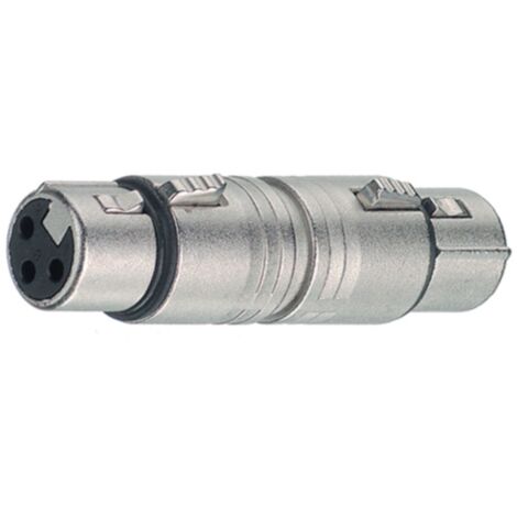 Adaptateur XLR Neutrik NA3FF XLR femelle - XLR femelle 1 pc(s) D24636 (1/3)