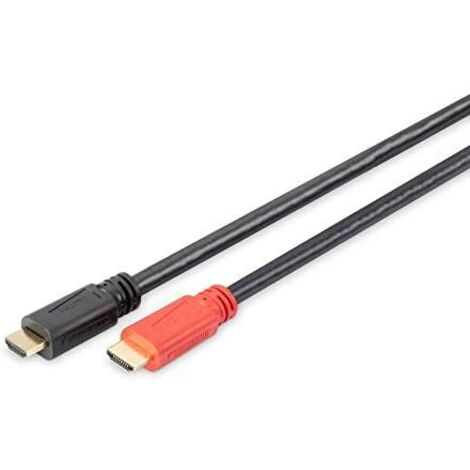 Câble de raccordement Digitus AK-330118-150-S 15.00 m noir (1/5)