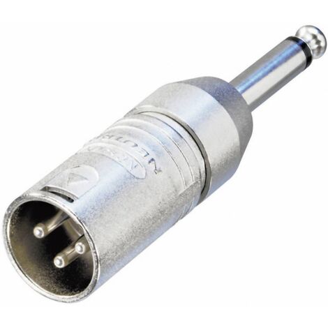 Adaptateur XLR Neutrik NA2MP XLR mâle - Jack mâle 6.35 mm mono 1 pc(s) (1/2)