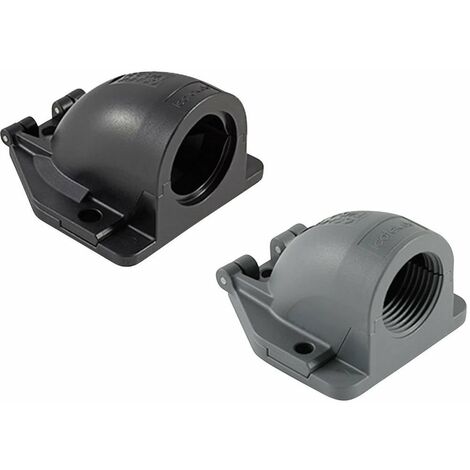 Passe-câbles Icotek 31410.900 coudé noir 1 pc(s) Q085631 (1/3)