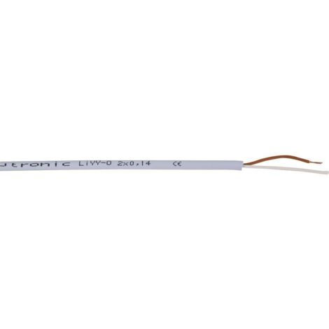 BKL Electronic LiYY Câble de commande 3 x 0.14 mm² gris 1506002/25 25 m X73973 (1/3)