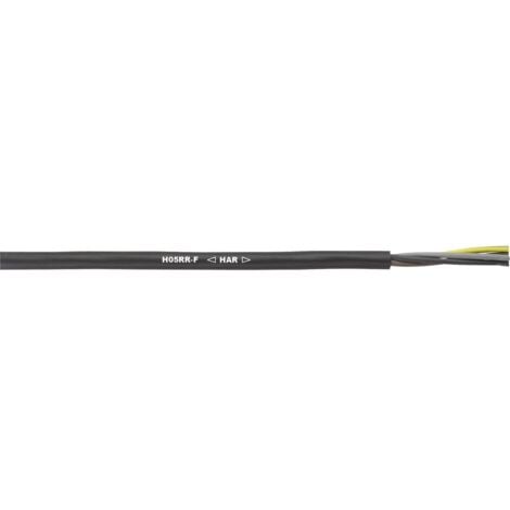 Câble de raccordement H05RR-F LAPP 1600200/10 3 x 1.5 mm² noir 10 m
