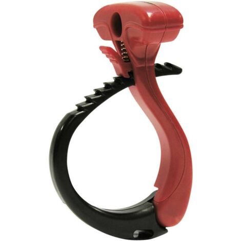 Enrouleur de câbles Wraptor XL couleurs rouge et noir Ø57/92mm KOPP