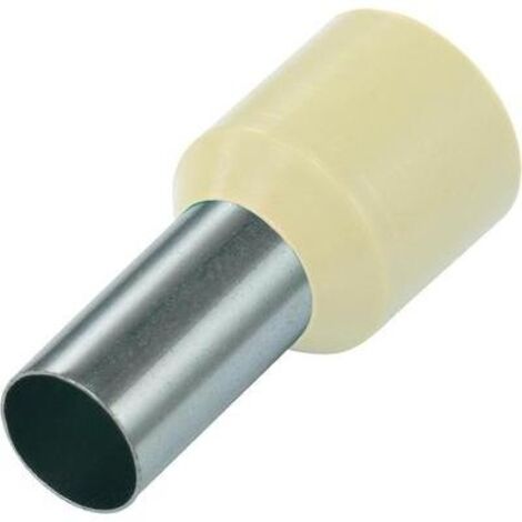 EMBOUT SIMPLE D'EXTRÉMITÉ DE CÂBLE VOGT VERBINDUNGSTECHNIK 470912 16 MM² 12 MM PARTIELLEMENT ISOLÉ IVOIRE 100 PC(S)
