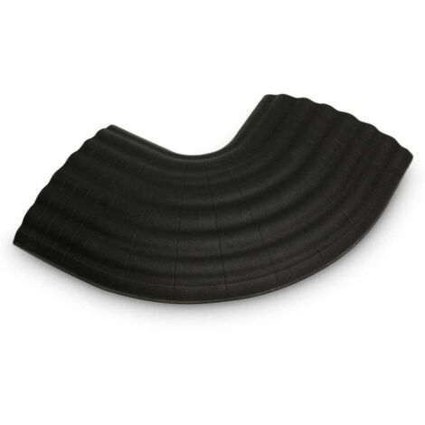 Pièce de liaison 90° Polyuréthane thermoplastique (TPU) noir DEFENDER by Adam Hall Defender 85161 Nombre de canaux: 4 L (1/4)