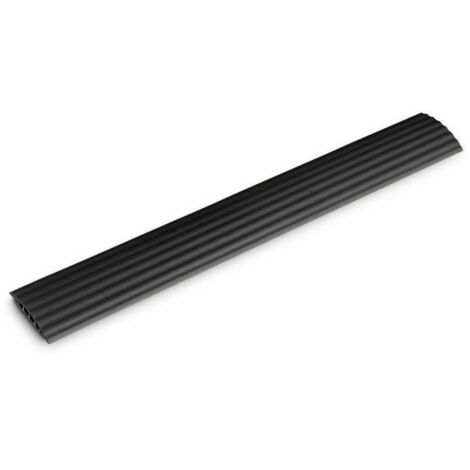 Protège-câbles Polyuréthane thermoplastique (TPU) noir DEFENDER by Adam Hall Defender 85160 Nombre de canaux: 4 Longueu (1/5)
