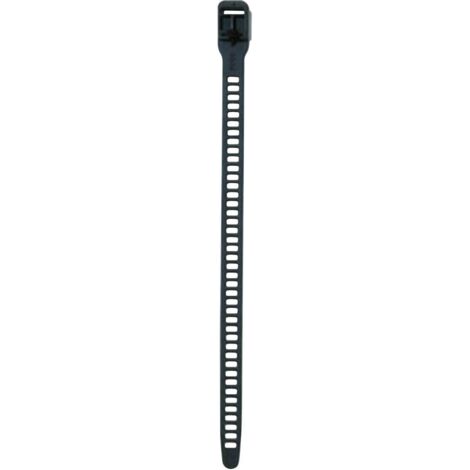 HellermannTyton 115-11350 SOFTFIX-L-TPU-BK-W Serre-câble 340 mm 11 mm noir réouvrable, très flexible (1/5)