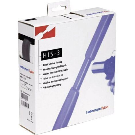 HellermannTyton 308-30603 Gaine Thermorétractable Transparent 5m (1/5)