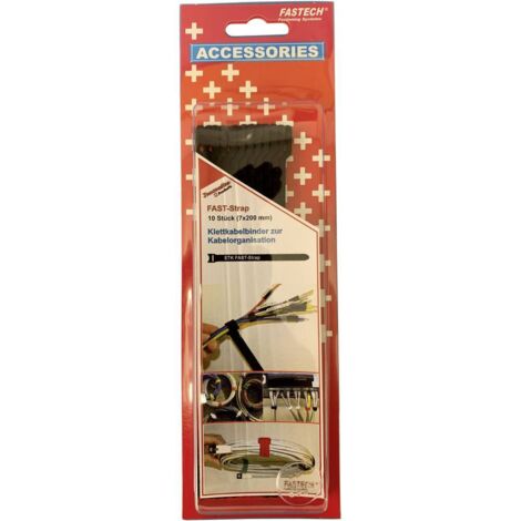 FASTECH® 801-330C Collier de serrage auto-agrippant pour grouper partie velours et partie agrippante (L x l) 200 mm x 7 (1/3)