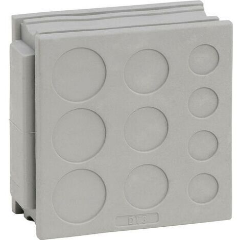 Passe-câbles Icotek DT 2 41510 Ø max. des bornes 7.1 mm Elastomère gris 1 pc(s) (1/2)