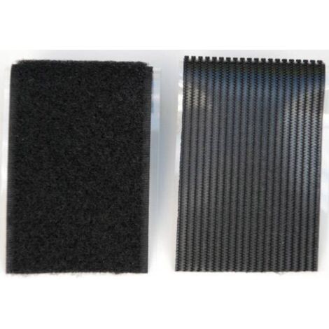 Bande auto-agrippante à coller TRU COMPONENTS 730-330-2-Bag 1586379 partie velours et partie agrippante, extra-fort (L (1/4)