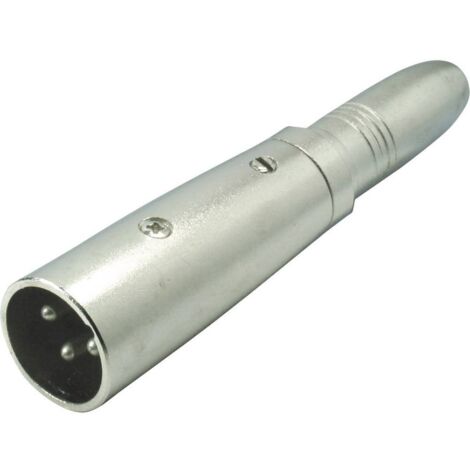 Kash Adaptateur XLR XLR mâle - Jack femelle 6.35 mm stéréo Nombre de pôles:3 1 pc(s) S182601 (1/3)