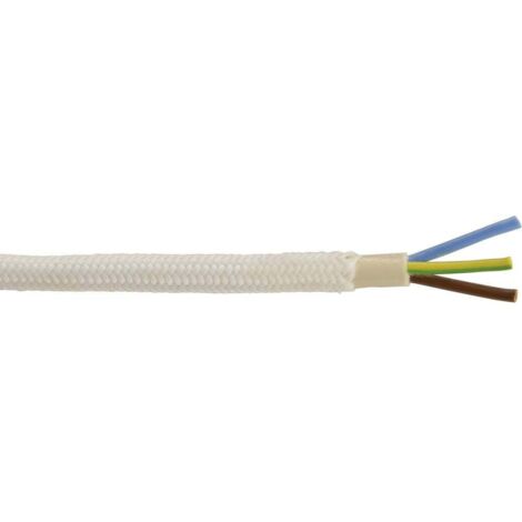 Kash 70I101 Câble de raccordement 3 x 0.75 mm² blanc 5 m S113611 (1/2)