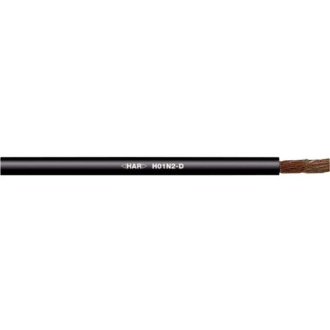 Câble de soudage H01N2-D LAPP H01N2-D 1X35 2210702/25 1 x 35 mm² noir 25 m (1/2)