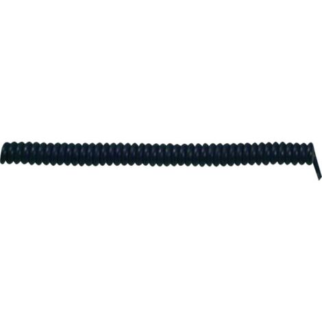 Câble spiralé LAPP X05VVH8-F 73222340 1000 mm / 3000 mm 3 G 0.75 mm² noir 1 pc(s) X75536 (1/2)