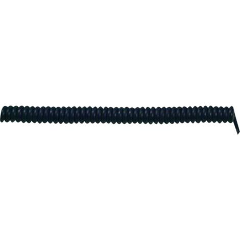 Câble spiralé LAPP X05VVH8-F 73222346 1000 mm / 3000 mm 3 G 1.50 mm² noir 1 pc(s) (1/2)