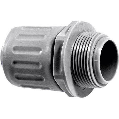 LAPP 55501440 SILVYN® LKI-M 32x1,5 SGY Raccord de tuyau gris-argent (RAL 7001) M32 22 mm droit 1 pc(s) (1/2)